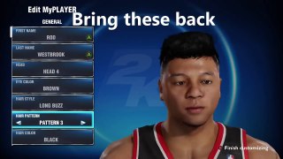 NBA 2K16 New Hairstyles? (Wishlist )