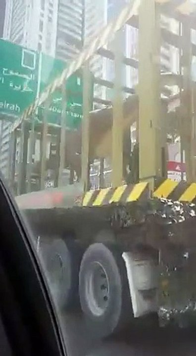 Dinosaur On Street - In Dubai