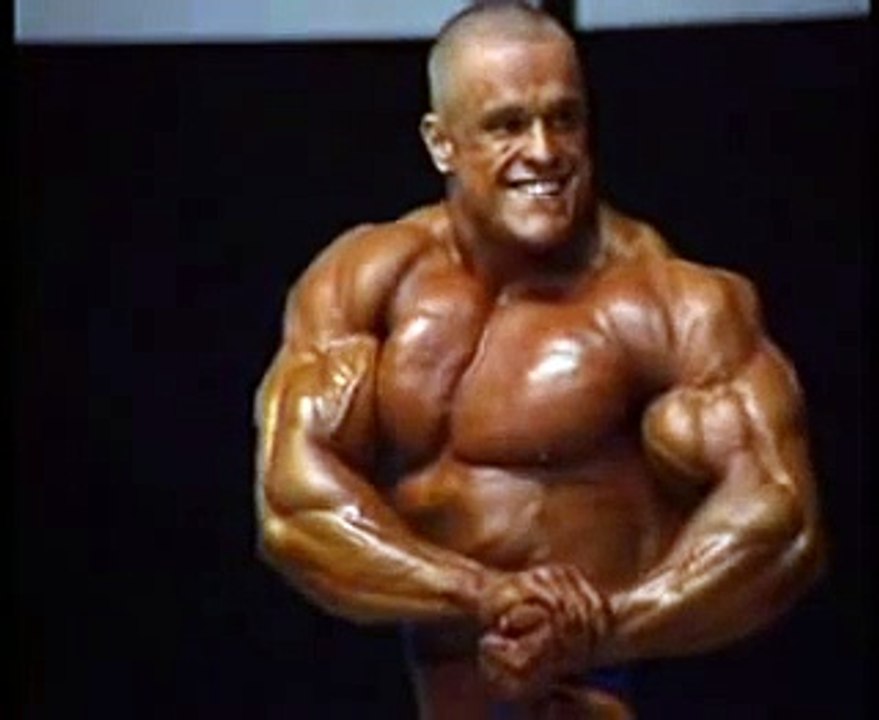 Massive Marko Savolainen posing