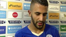 Leicester City vs Aston Villa 3-2 - Riyad Mahrez Post Match Interview