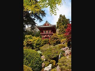 Japanese garden dance music