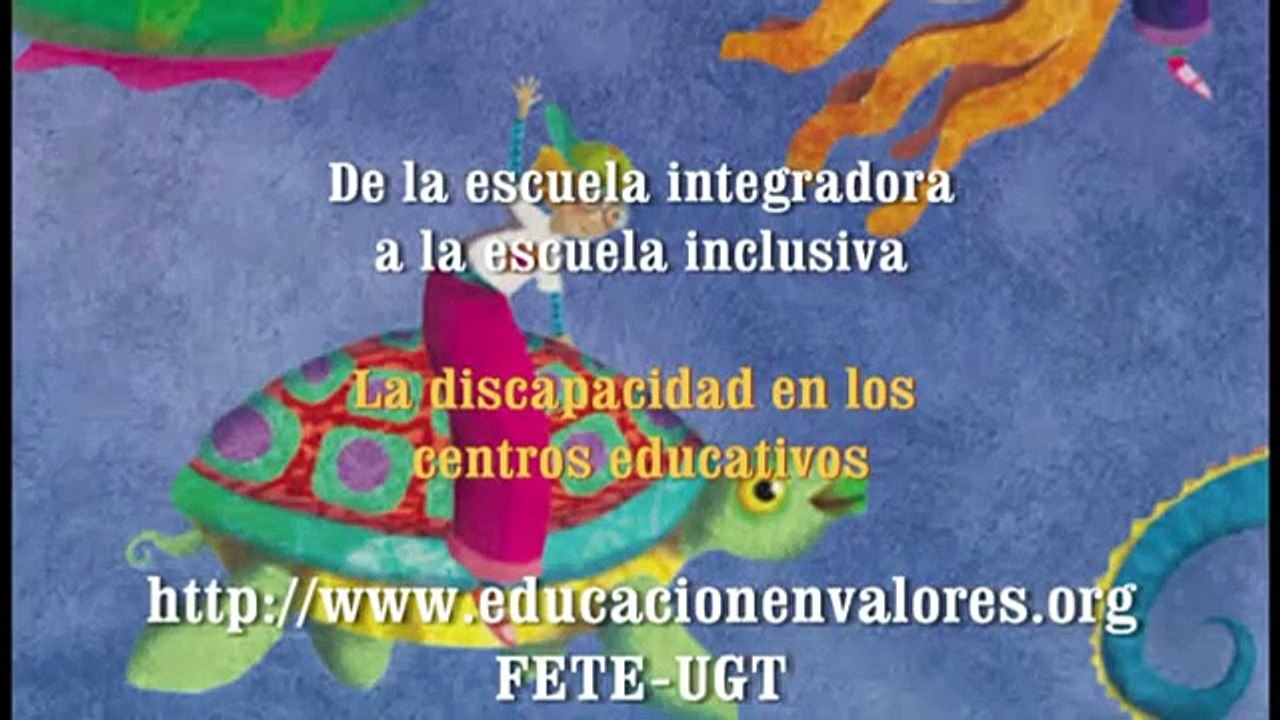3 de diciembre Día Internacional de las Personas con Discapacidad. Centros educativos. FETE-UGT
