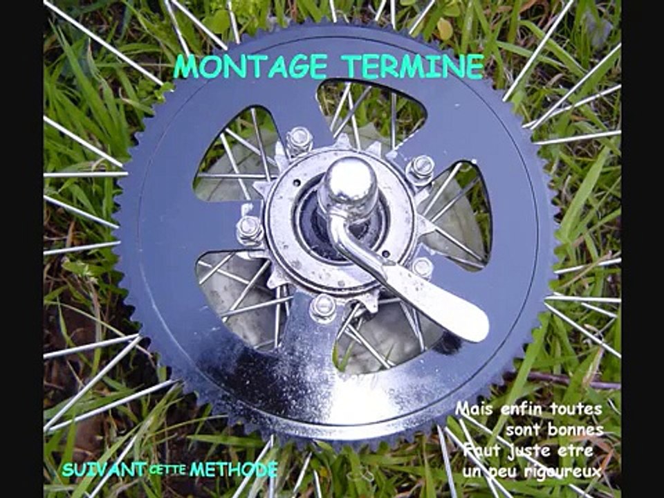 MONTAGE VELO  VTT  ASSISTANCE ELECTRIQUE 24V - HOME MADE ELECTRIC BIKE bicicleta eletrica