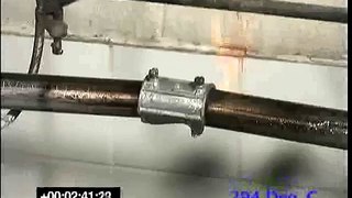 Conduit coupling and cable fire