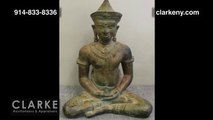 19th Century Bronze Seated Buddha | Bronze | Sculpture | Clarke Auction Gallery