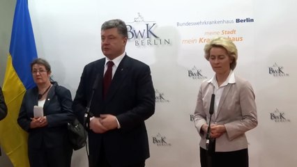 Жена Порошенко пукнула на официальном приёме,немцы в шоке