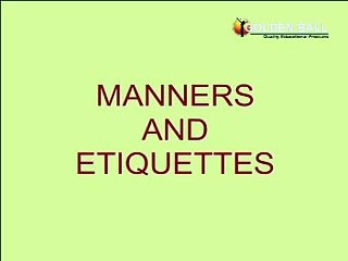 kids animation english study for children  manners and etiqeutters