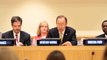 Secretary General Ban Ki-moon speaking at the International Day for the Eradication of Poverty