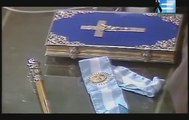 Asunción Presidencial. Homenaje a Néstor Kirchner.