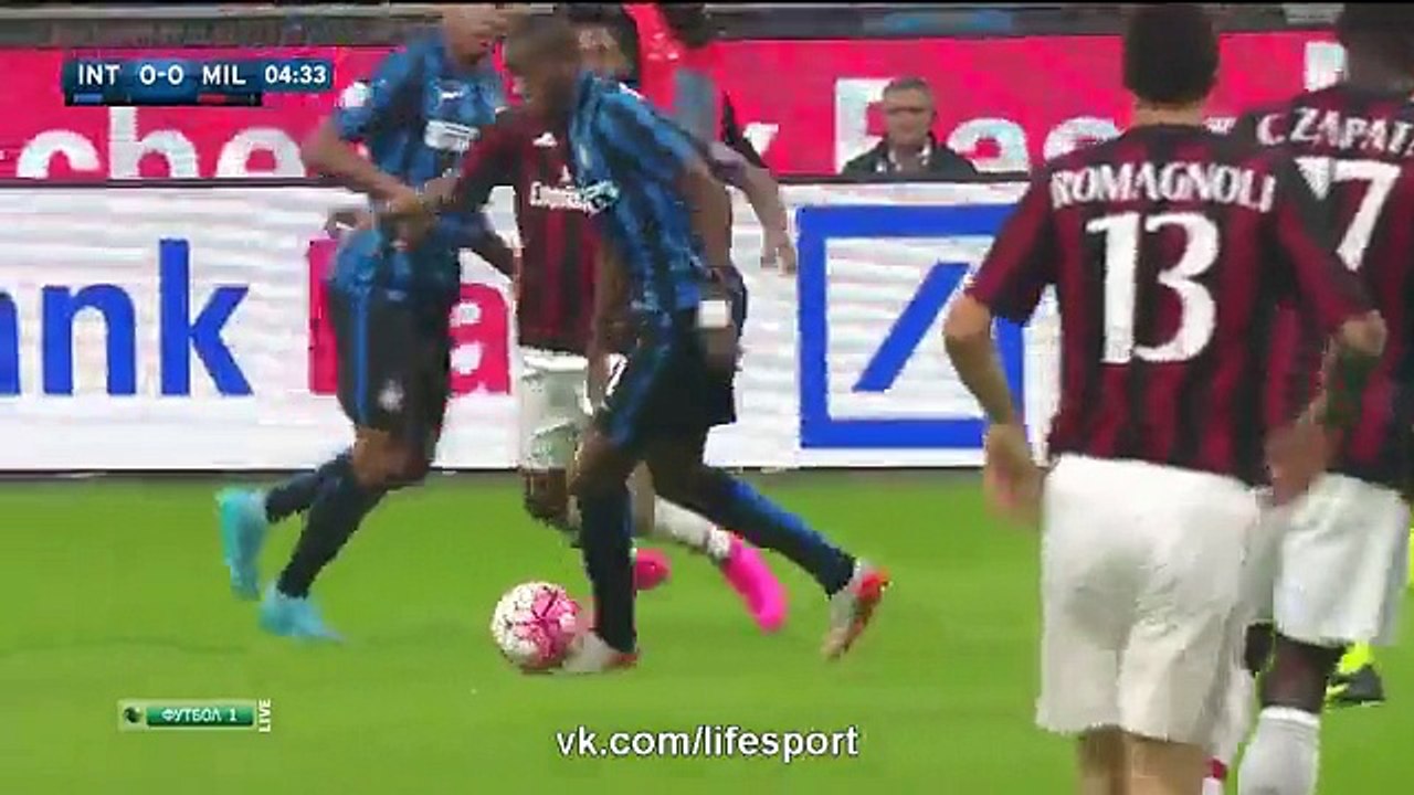 Inter Milan v AC Milan 1-0 Highlights 13-09-2015  Serie A