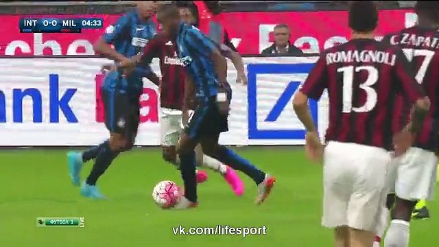 Inter Milan v AC Milan 1-0 Highlights 13-09-2015 Serie A
