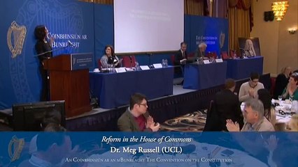 Reform in the House of Commons - Dr. Meg Russell (UCL) (1/2/14)