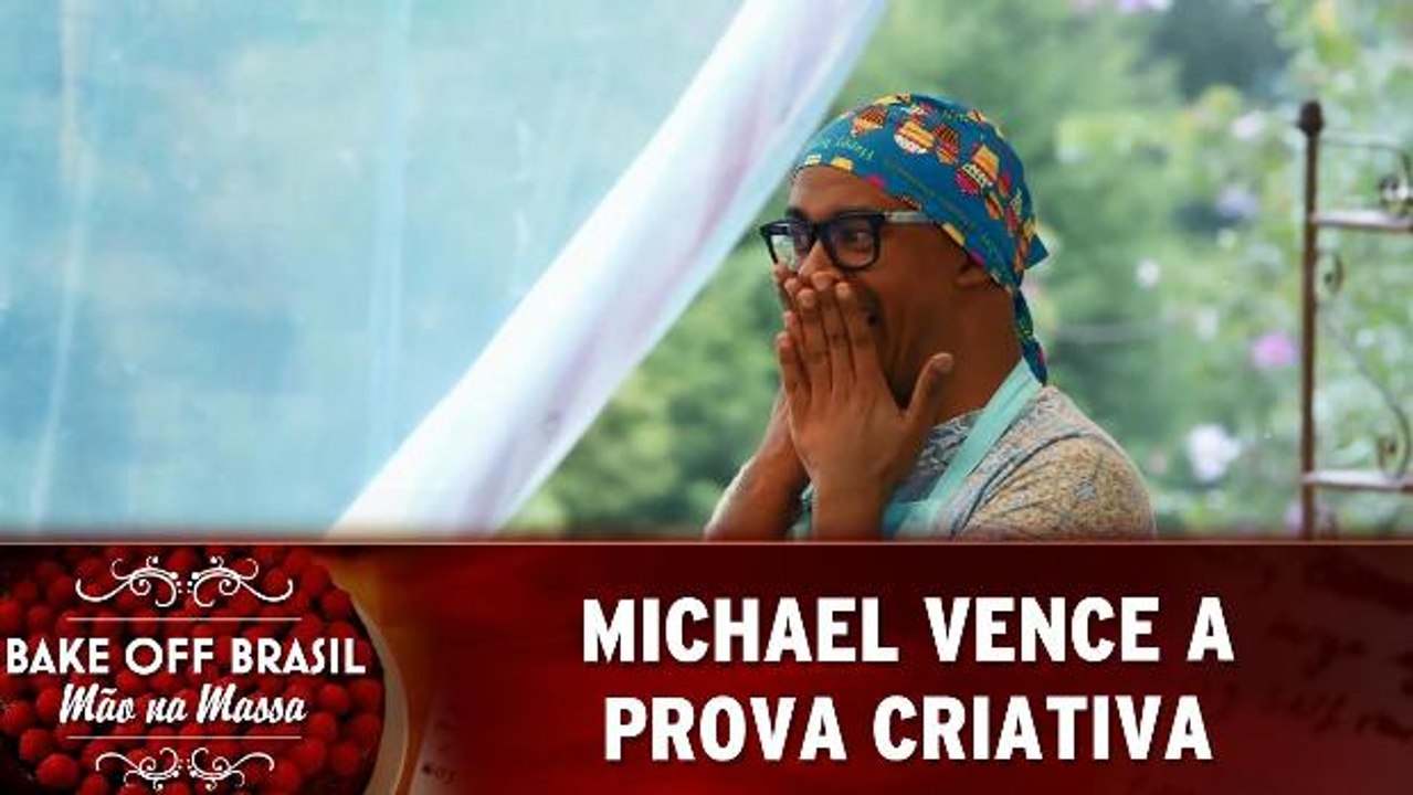 Michael vence a prova criativa