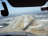 My brother landing a cessna 152 at KVNY
