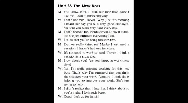 Listening Practice through Dictation full || Listening Practice through Dictation 2 unit 26 30