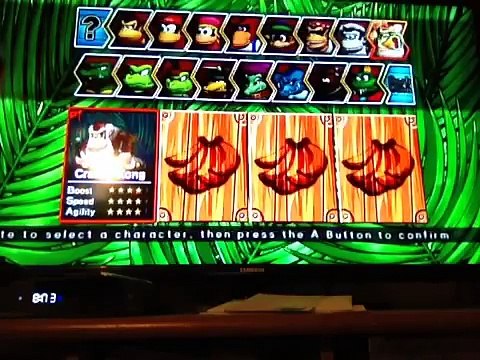 Donkey Kong Barrel Blast - Cranky Kong