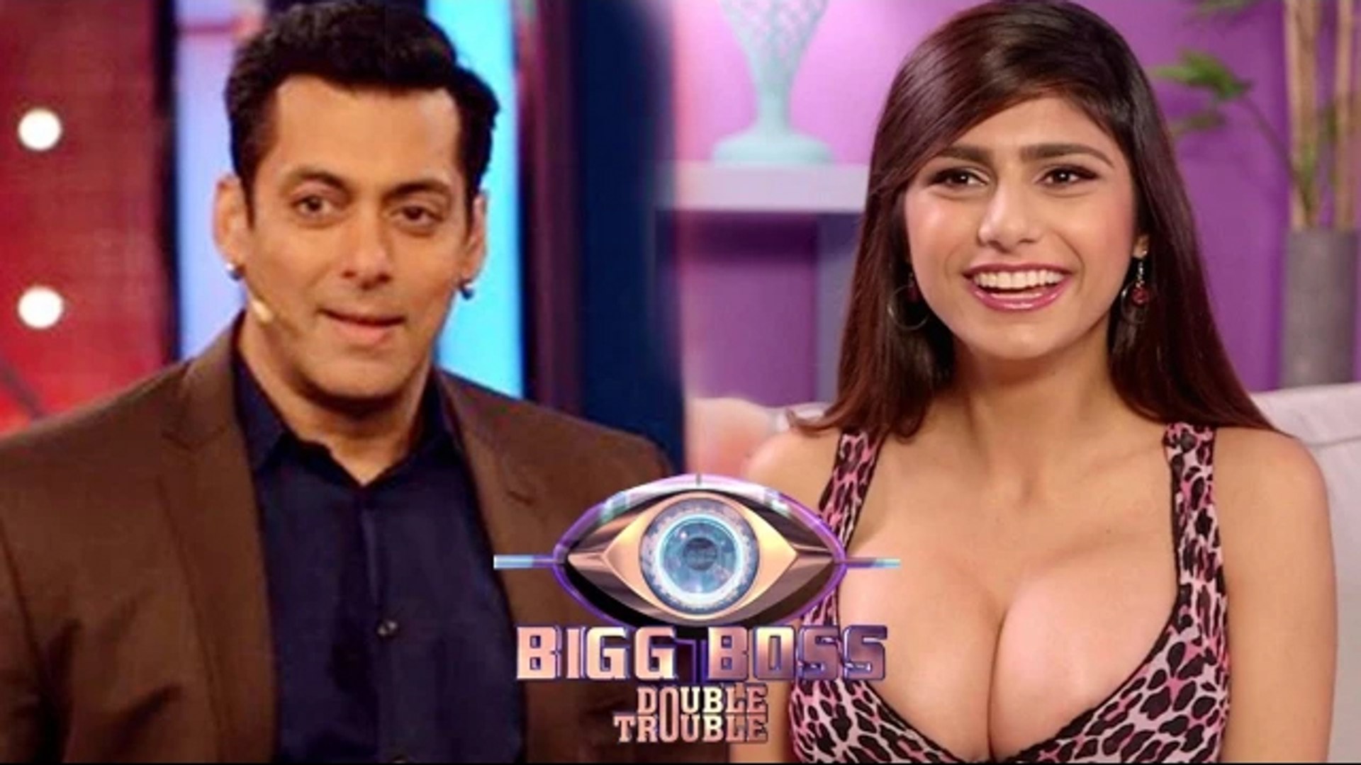 Salman Aur Sunny Leone Sex - Porn Star Mia Khalifa In Salman Khan's BIGG BOSS 9 - video Dailymotion