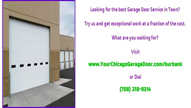 Burbank, IL Garage Door Repairs, Service and Installations