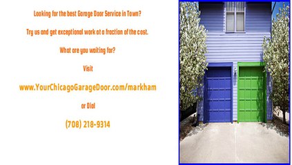 Markham, IL Garage Door Repair Services