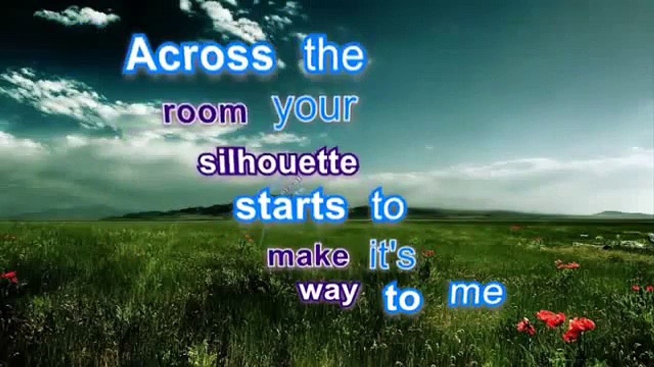 Owl City Enchanted Instrumental with Lyrics on screen