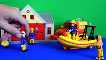 Fireman Sam Full Episode Peppa Pig Boat Neptune Fire station peppa pig toys HD