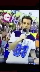 Dad gets pie in the face