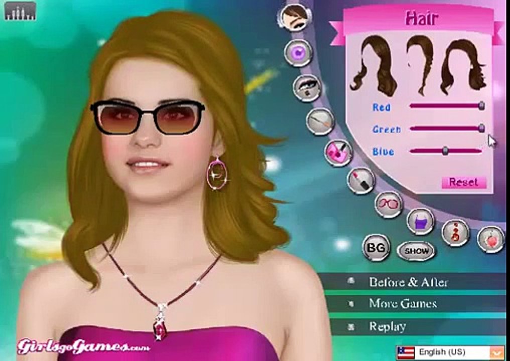 Selena Gomez Makeover game