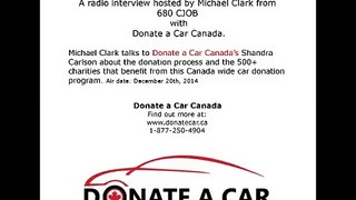 Donate a Car Canada - Radio Interview