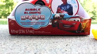 Bubble Blowing McQueen Disney Pixar Cars