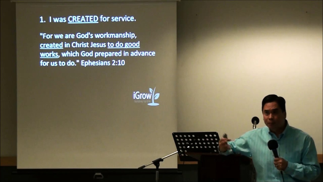 September 13, 2015. IGrow. "Building a Great Life" Part 3b.