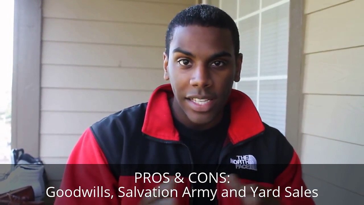 Flipping Footwear 101 - Sourcing from GOODWILL, SALVATION ARMY and YARD SALES - Pros & Cons