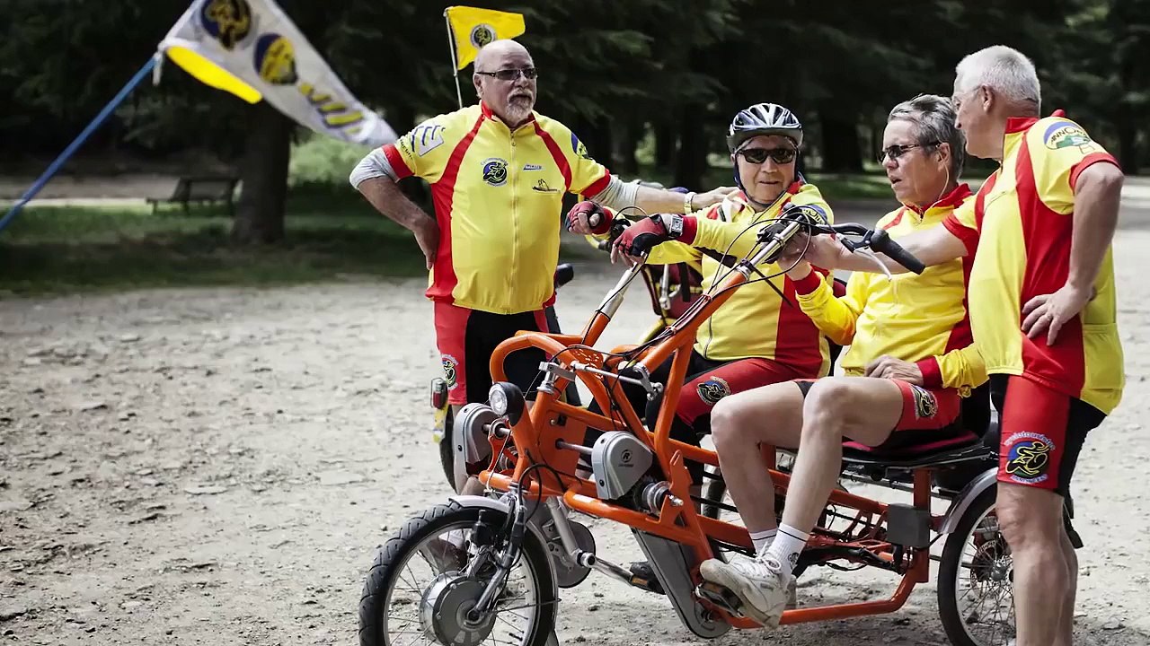Marius, 90 ans et à vélo !