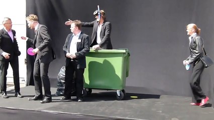Brynolf & Ljung vid invigningen av kraftvärmeverket Händelöverket - E.ON