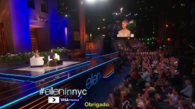 Justin Bieber o jardineiro - The Ellen DeGeneres Show [LEGENDADO]