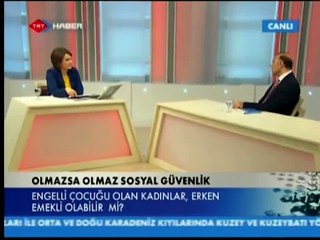 Olmazsa Olmaz Sosyal Güvenlik -  Konuk Cevdet CEYLAN TRT Haber 29.01.2013