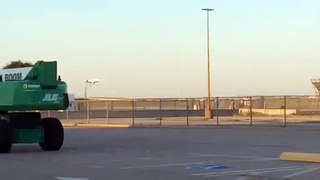 American Eagle landing at DFW Airport