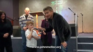 Child's hearing inproves after prayer - John Mellor Australian Healing Ministry
