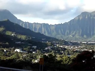 This is Kaneohe Bay, Hawaii