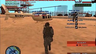 GTA San Andreas: SAMP CoD Global Warfare - Some events