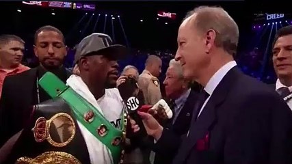 [Sep. 12 2015] Floyd Mayweather Jr. Announce his RETIREMENT after winning a unanimous decision over Andre Berto