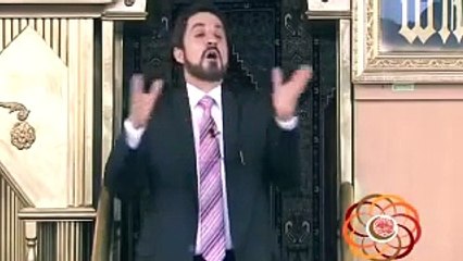 عدنان ابراهيم يلقم الوهابية حجر