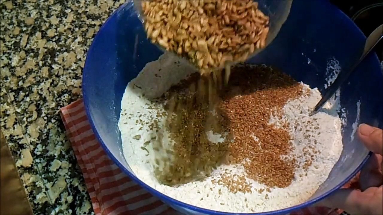 Best and Healthiest Homemade Whole Wheat and Rye Flour Bread | Saludable Pan integral casero