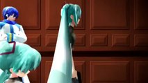 Vocaloid Gone Equilibrium - Hatsune Hallway Scene