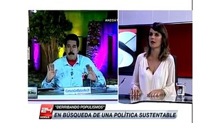 Entrevista de Christian Pino a Gloria Álvarez sobre situación política sudamericana y populsimo