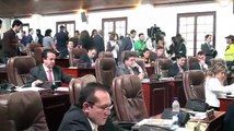 Condecorado en el Concejo de Bogotá el Senador Carlos Alberto Baena