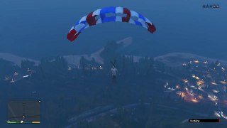 GTA 5 : Bug de parachute (PS4)