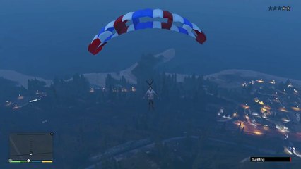 GTA 5 : Bug de parachute (PS4)