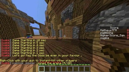 Minecraft : Quake - Como Ser Noob !