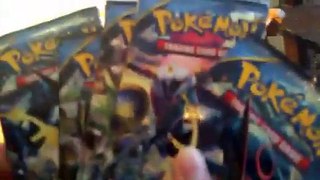 Pokemon cards pack opening