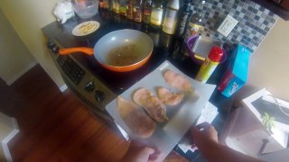How to cut and cook skinless chicken breast simply part 2